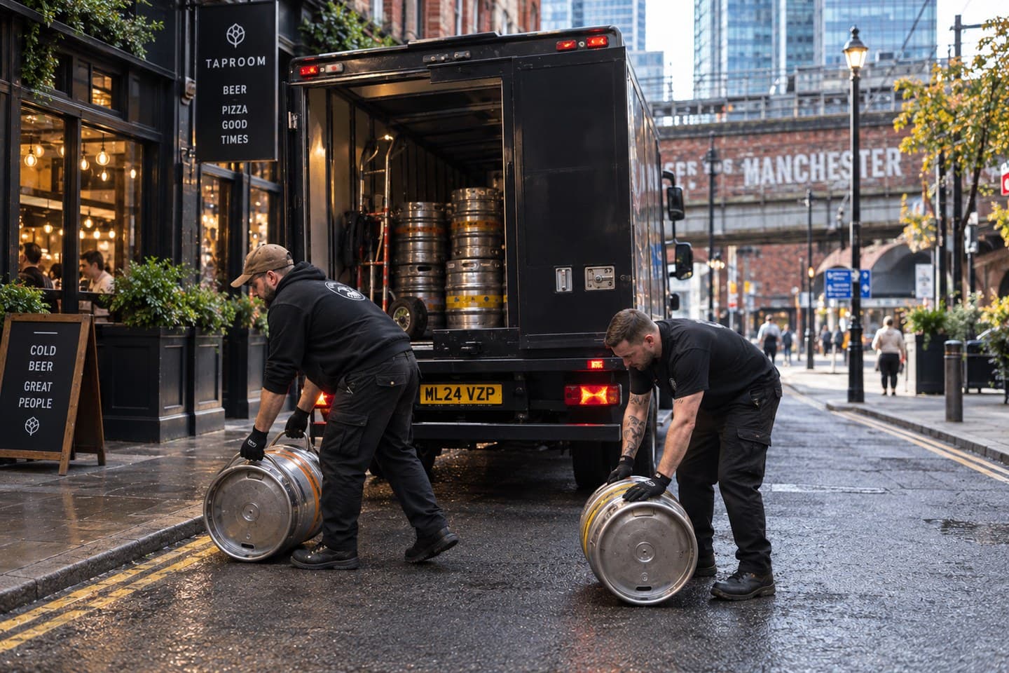 Keg delivery